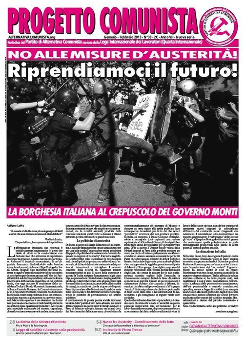 progetto 38 progetto 38
